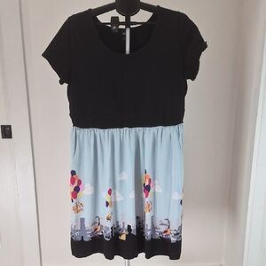 Torrid Pixar Up Skater Dress Size 2